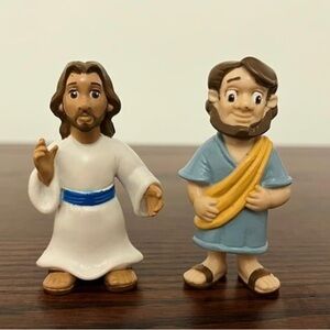 Tales of Glory Jesus and Peter Bible Action Figure Toys